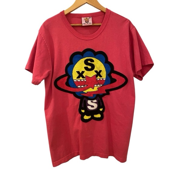 Sukamii 3rd Edition Mens Pink Flowerboy Starboy T-shirt - Picture 1 of 9